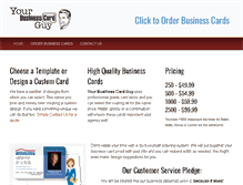 Tablet Screenshot of american-family-business-cards.com